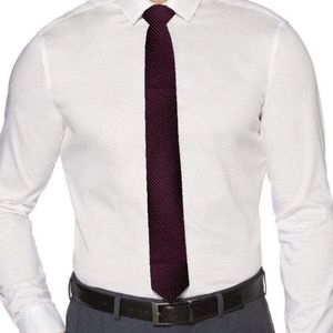 Perry Ellis Boy Burgundy Tie